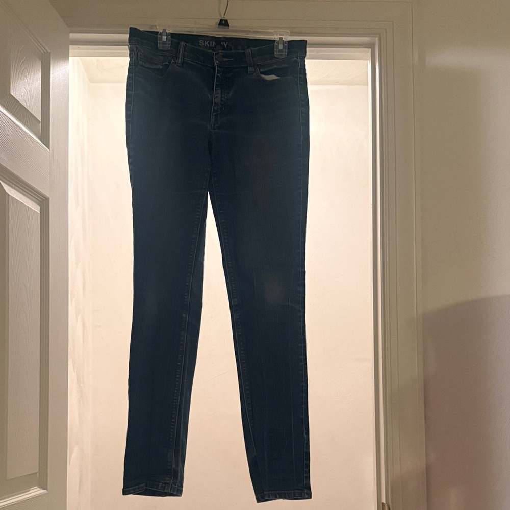 New York & Company Women's Midnight Blue Skinny Jeans